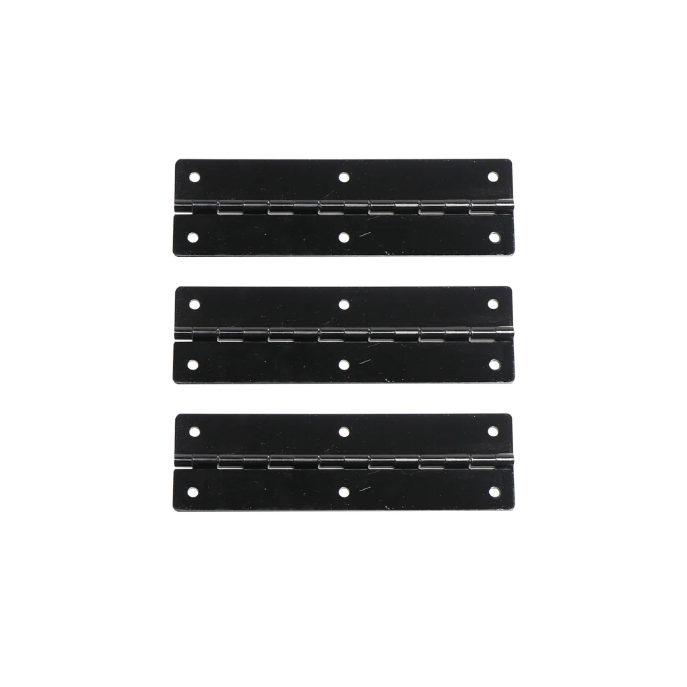 Door Hinge, Full Set, 3 Hinges w/ Rivets - Image 2