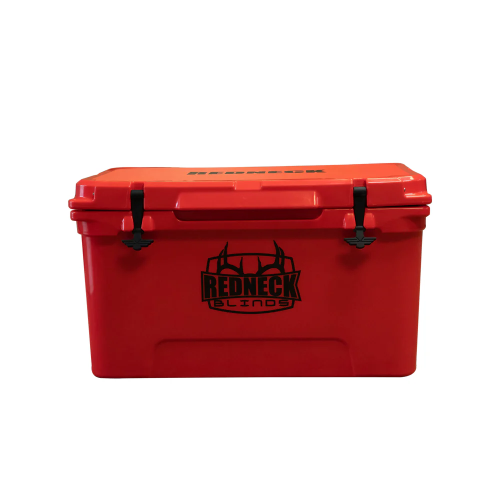 65 Qt Cooler - Red w/ Redneck Logo