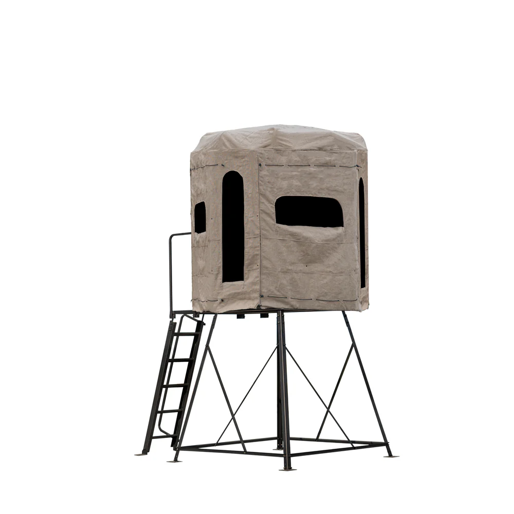 Soft Side 360° Burlap Deluxe 6X6 Ground Blind - Image 4