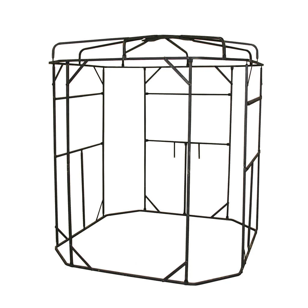 Soft Side 360° Burlap Deluxe 6X6 Ground Blind - Image 7